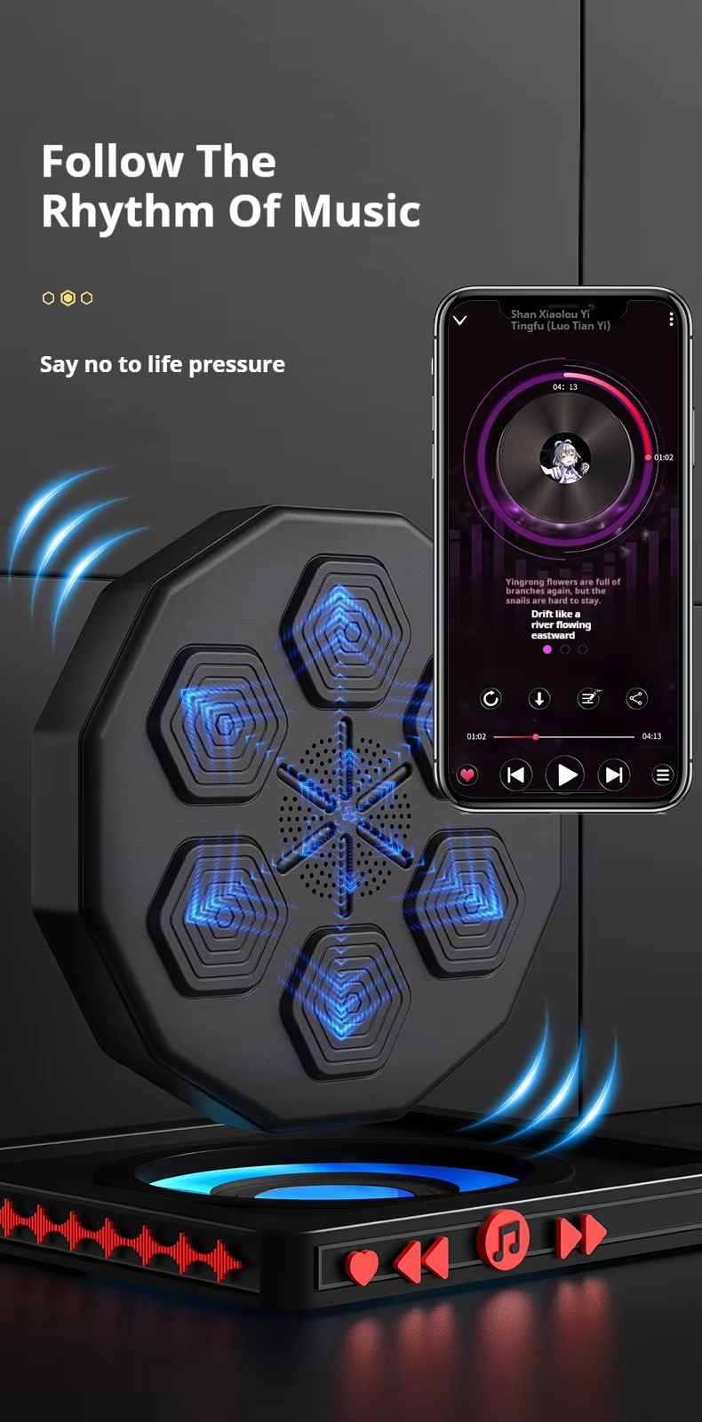 Norz Smart Music Boxing Wall Machine – Gen 2